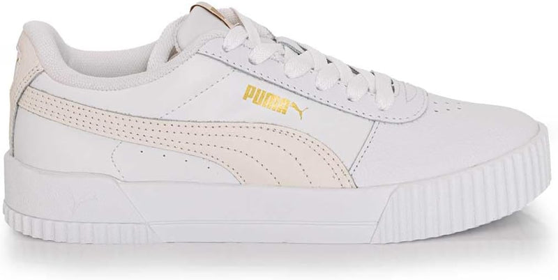 Tênis Puma Carina L Bdp White Sugared Almond Puma Gold 37556560