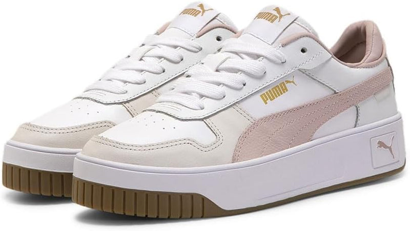 Tênis Puma Carina Street BDP Feminino Branco e Rosa