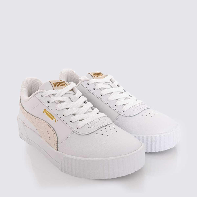 Tênis Puma Carina L Bdp White Sugared Almond Puma Gold 37556560