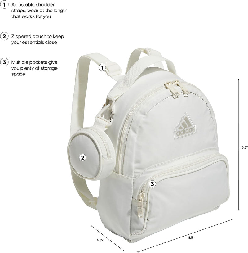 Mini mochila Must Have Mini Backpack, Small Size for Festivals and Travel adidasUnisex Adulto