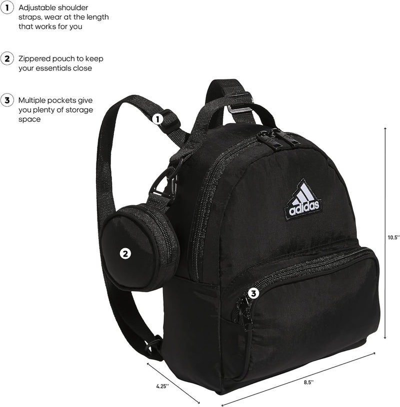 Mini mochila Must Have Mini Backpack, Small Size for Festivals and Travel adidasUnisex Adulto