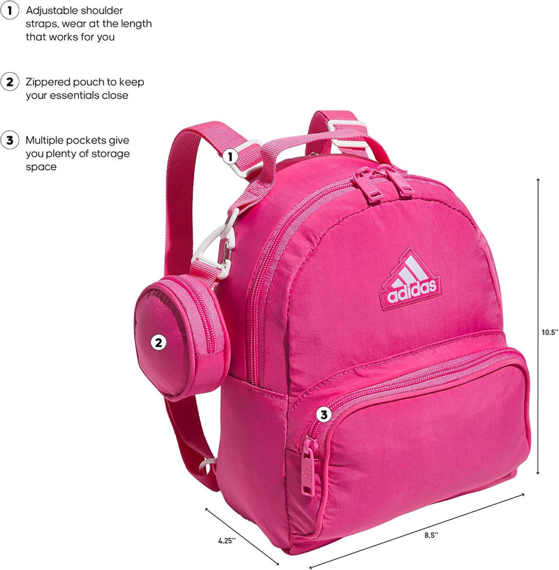 Mini mochila Must Have Mini Backpack, Small Size for Festivals and Travel adidasUnisex Adulto