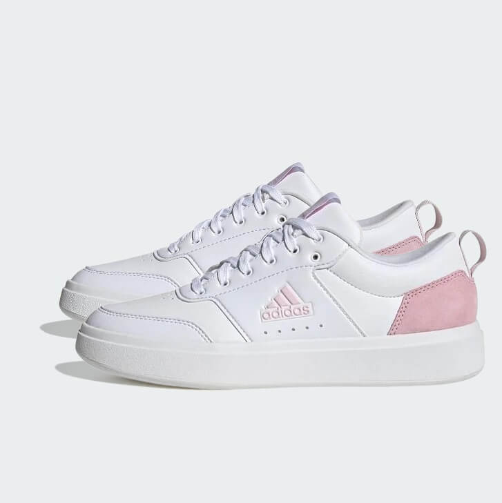 Tênis Adidas Park ST Feminino Branco e Rosa